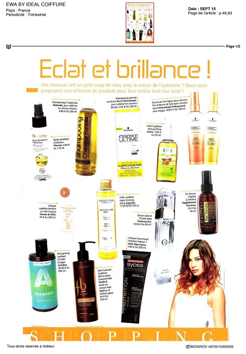 EWA Coiffure - Septembre 2015